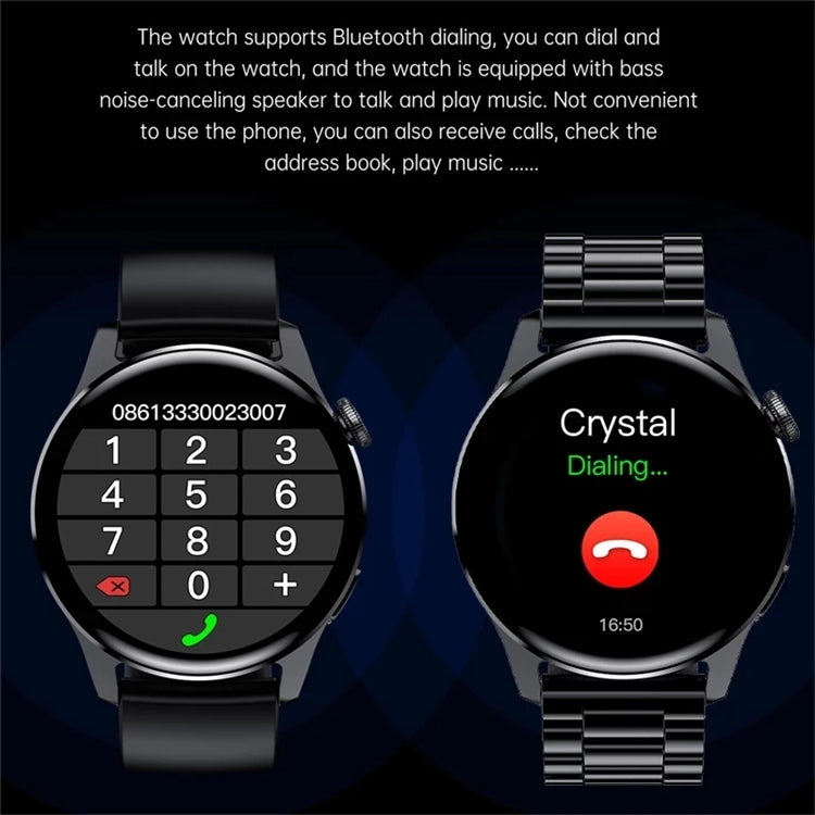 LIGE Full Circle Touch Screen Men Smart Watch - 7Stones