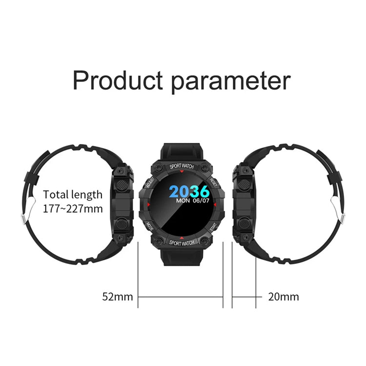 FD68 Health Monitor Smartwatch For Android & IOS - 7Stones