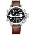 MEGALITH Military Chronograph Men Watch - 7Stones
